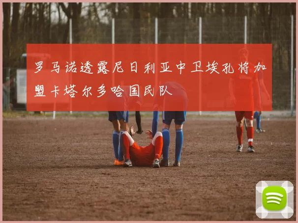 罗马诺透露尼日利亚中卫埃孔将加盟卡塔尔多哈国民队